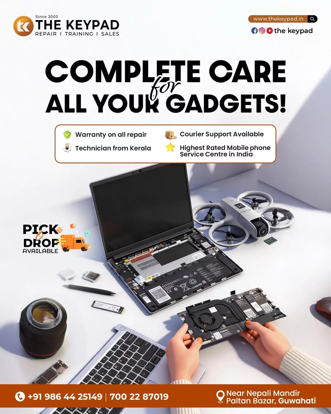 laptop repair center in guwahati